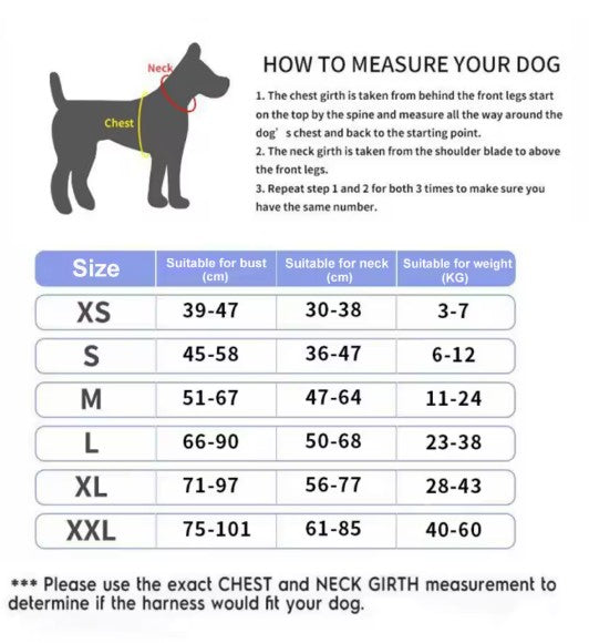 Personalised Dog Harness